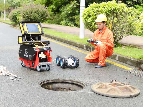 博野管道机器人检测
